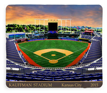Load image into Gallery viewer, Kauffman Stadium 2015 - Blanket
