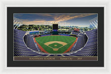 Load image into Gallery viewer, Kauffman Stadium 2015 - Framed Print
