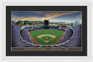 Kauffman Stadium 2015 - Framed Print