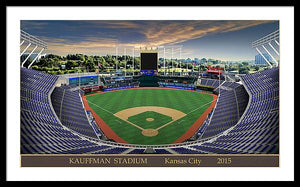 Kauffman Stadium 2015 - Framed Print