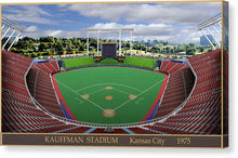 Load image into Gallery viewer, Kauffnam Stadium 1975 - Canvas Print
