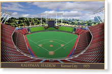 Load image into Gallery viewer, Kauffnam Stadium 1975 - Canvas Print
