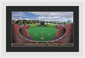 Kauffnam Stadium 1975 - Framed Print