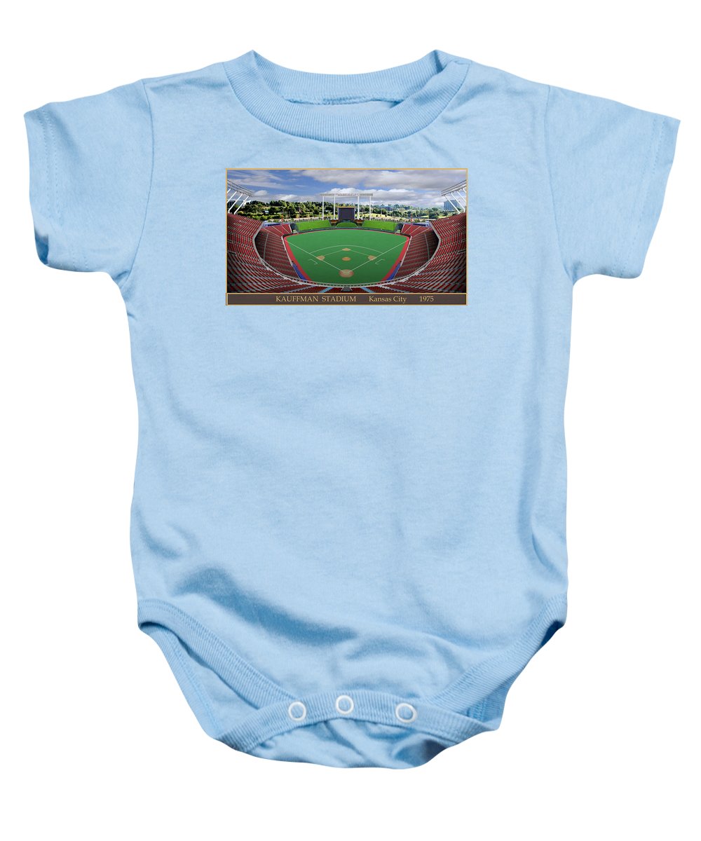 Kauffnam Stadium 1975 - Baby Onesie