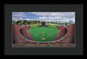 Kauffnam Stadium 1975 - Framed Print