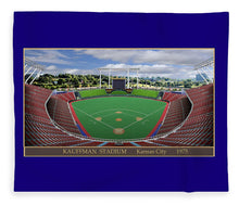 Load image into Gallery viewer, Kauffnam Stadium 1975 - Blanket
