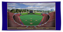 Load image into Gallery viewer, Kauffnam Stadium 1975 - Beach Towel
