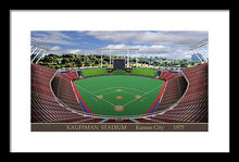 Load image into Gallery viewer, Kauffnam Stadium 1975 - Framed Print
