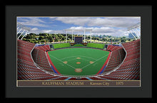 Load image into Gallery viewer, Kauffnam Stadium 1975 - Framed Print
