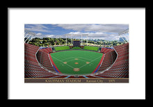 Load image into Gallery viewer, Kauffnam Stadium 1975 - Framed Print
