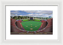 Load image into Gallery viewer, Kauffnam Stadium 1975 - Framed Print
