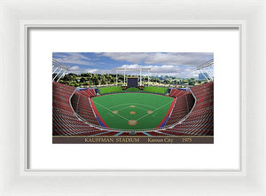 Kauffnam Stadium 1975 - Framed Print