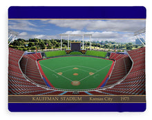Load image into Gallery viewer, Kauffnam Stadium 1975 - Blanket
