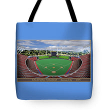 Load image into Gallery viewer, Kauffnam Stadium 1975 - Tote Bag
