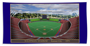 Kauffnam Stadium 1975 - Beach Towel