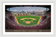 Load image into Gallery viewer, L.A. Wrigley Field 1961 - Framed Print
