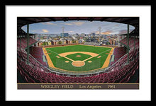 Load image into Gallery viewer, L.A. Wrigley Field 1961 - Framed Print
