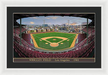 Load image into Gallery viewer, L.A. Wrigley Field 1961 - Framed Print
