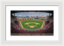 Load image into Gallery viewer, L.A. Wrigley Field 1961 - Framed Print
