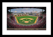 Load image into Gallery viewer, L.A. Wrigley Field 1961 - Framed Print
