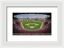 Load image into Gallery viewer, L.A. Wrigley Field 1961 - Framed Print
