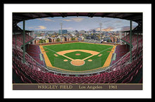 Load image into Gallery viewer, L.A. Wrigley Field 1961 - Framed Print
