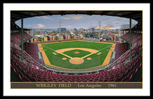 Load image into Gallery viewer, L.A. Wrigley Field 1961 - Framed Print
