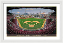 Load image into Gallery viewer, L.A. Wrigley Field 1961 - Framed Print
