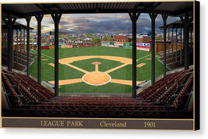 League Park 1901 - Canvas Print