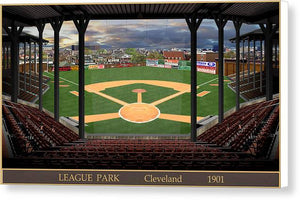 League Park 1901 - Canvas Print