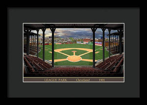 League Park 1901 - Framed Print