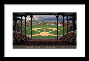 League Park 1901 - Framed Print