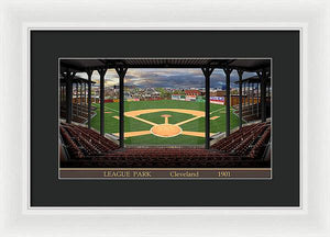 League Park 1901 - Framed Print