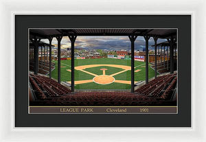 League Park 1901 - Framed Print