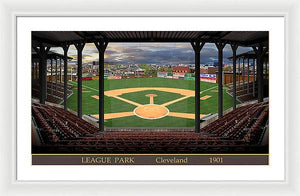 League Park 1901 - Framed Print