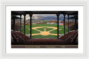 League Park 1901 - Framed Print