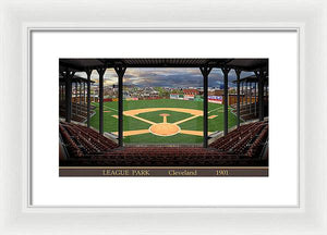 League Park 1901 - Framed Print