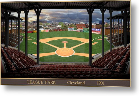 League Park 1901 - Metal Print