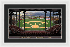 League Park 1901 - Framed Print