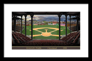 League Park 1901 - Framed Print