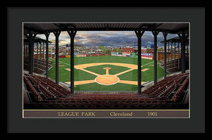 League Park 1901 - Framed Print