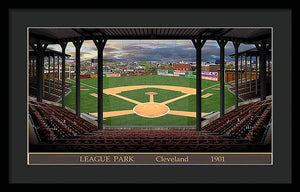 League Park 1901 - Framed Print