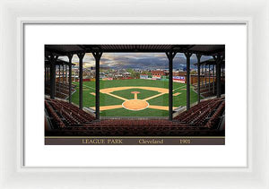 League Park 1901 - Framed Print