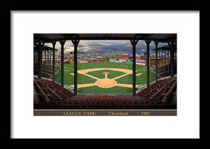 League Park 1901 - Framed Print