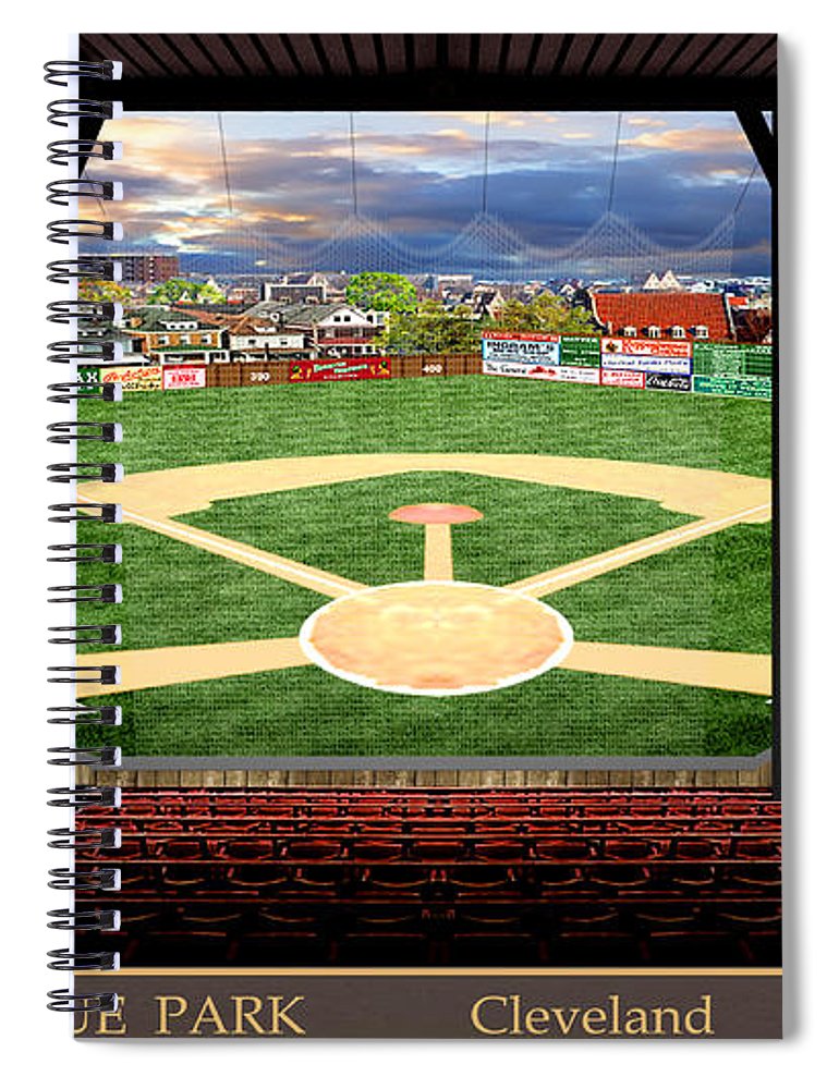 League Park 1901 - Spiral Notebook