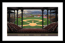 Load image into Gallery viewer, League Park 1901 - Framed Print
