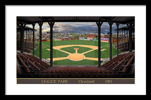 League Park 1901 - Framed Print