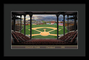 League Park 1901 - Framed Print