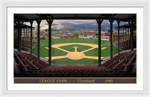 Load image into Gallery viewer, League Park 1901 - Framed Print
