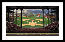 Load image into Gallery viewer, League Park 1901 - Framed Print
